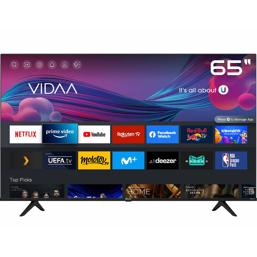 Smart TV LED Hisense 65&quot; 65A6K 4K Ultra HD